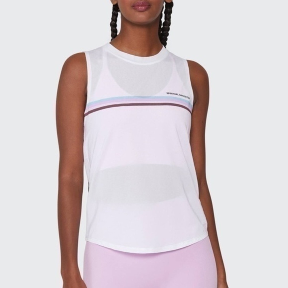 Spiritual Gangster SG Active Muscle Tank SIZE MEDIUM NWT